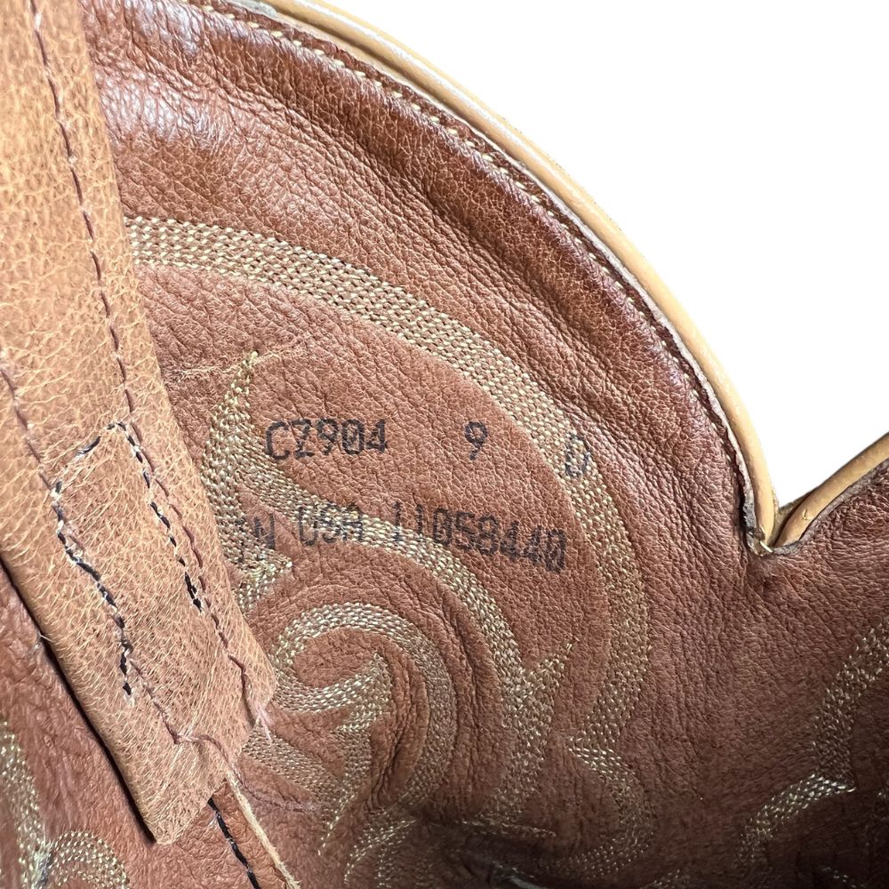 Vintage Tony "Lama Full Quill Ostrich" Boots