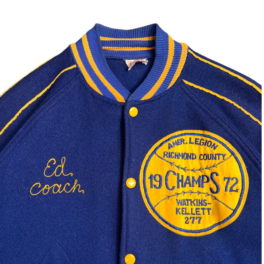 Vintage 1970's Varsity ´Ed Coach´ Jacket