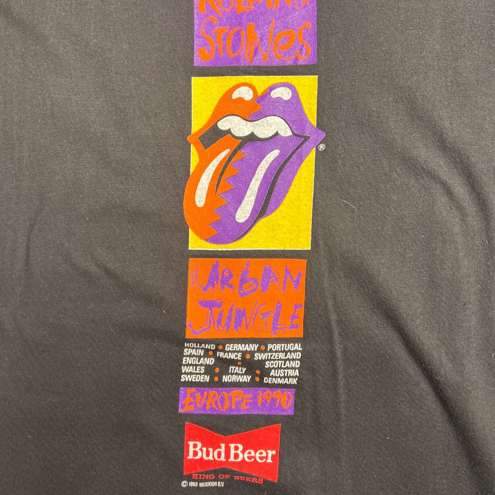 Rare 1990 Rolling Stones Tour Tee